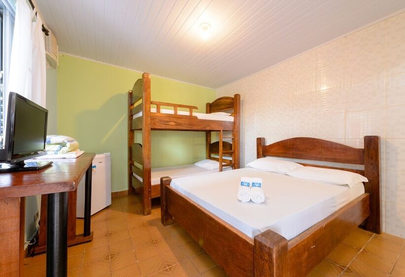 חדר סטנדרט לארבעה, Pousada Morada Da Prainha