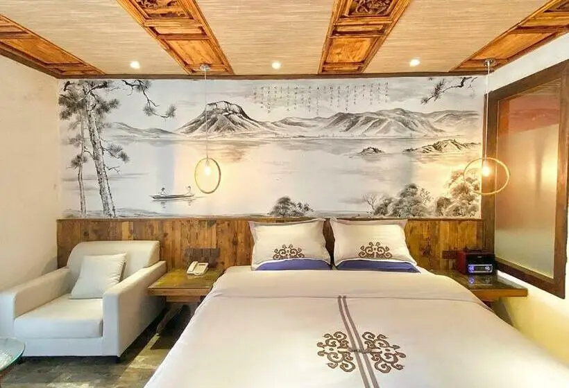 キングサイズベッドのデラックスルーム, Old Story Inn Lijiang Old Town