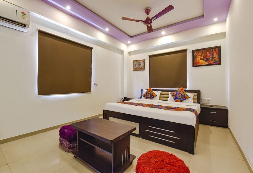 חדר דלוקס, Fabhotel Crystal Inn Ii   Paldi Char Rasta