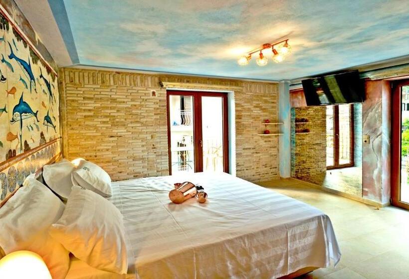 キングサイズベッドのスイートルーム, Leda Suites