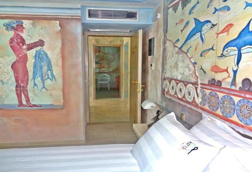 キングサイズベッドのスイートルーム, Leda Suites