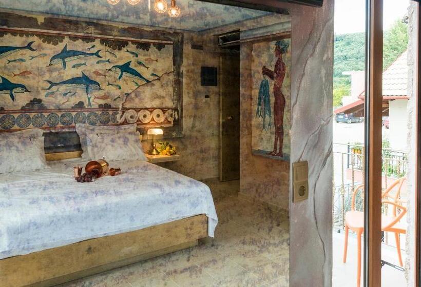 キングサイズベッドのスイートルーム, Leda Suites