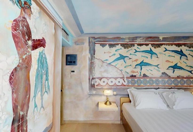 キングサイズベッドのスイートルーム, Leda Suites