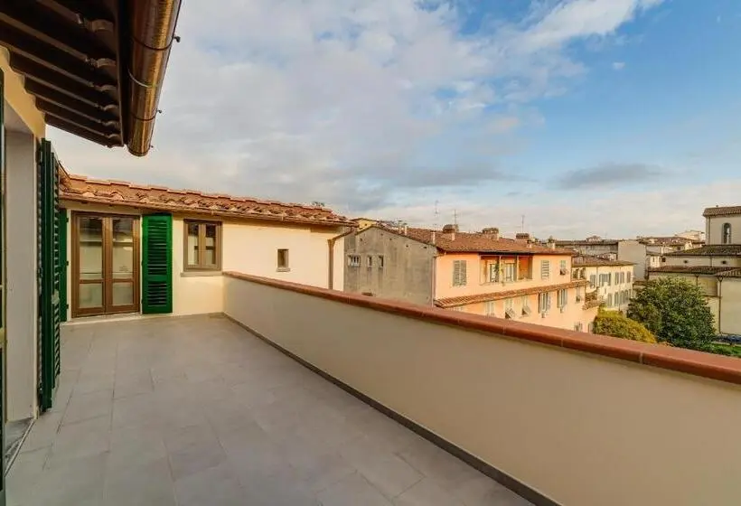 آپارتمان 1 خوابه با بالکن, Palazzo Mannaioni Suites