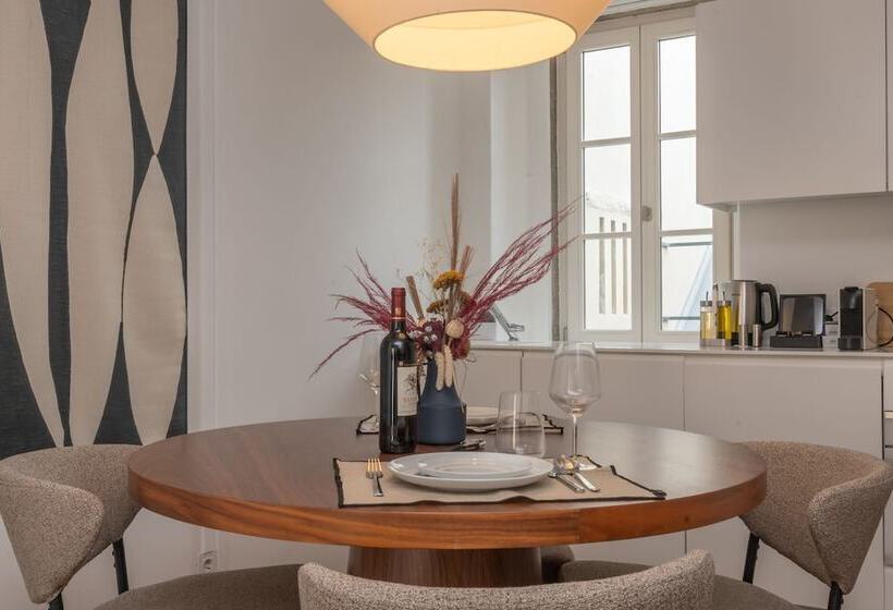 آپارتمان 1 خوابه, Ando Living Santa Justa 77 House