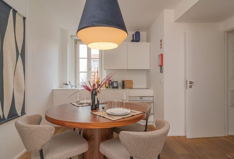 آپارتمان 1 خوابه, Ando Living Santa Justa 77 House