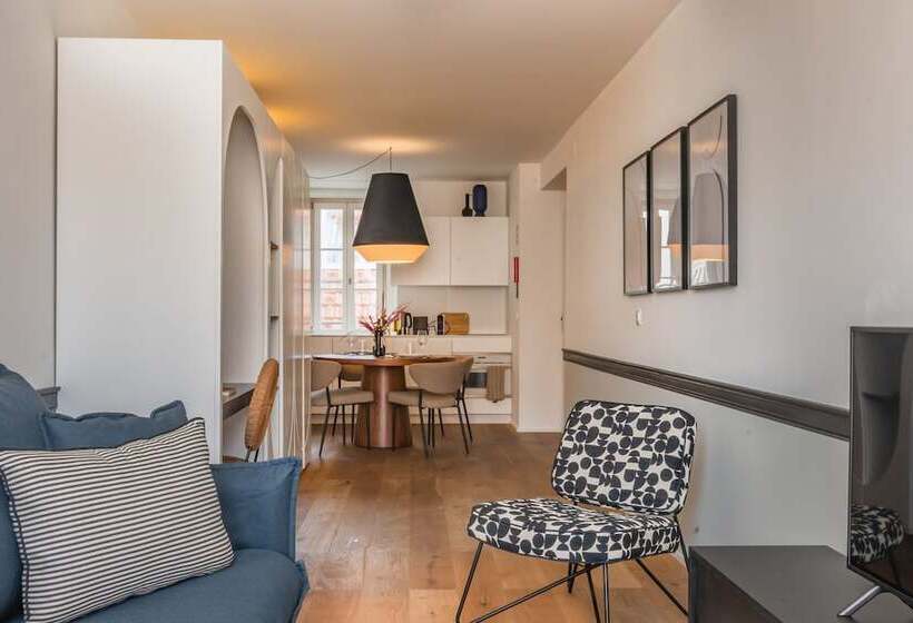 آپارتمان 1 خوابه, Ando Living Santa Justa 77 House