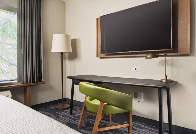 带大床的标准间, Fairfield Inn & Suites By Marriott Athens
