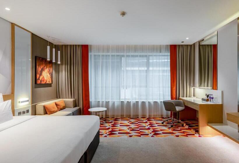 带城市景观的高级房间, Flora Inn Hotel Dubai Airport