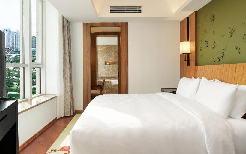 带1个卧室的公寓, Hualuxe Ningbo Harbor City, An Ihg