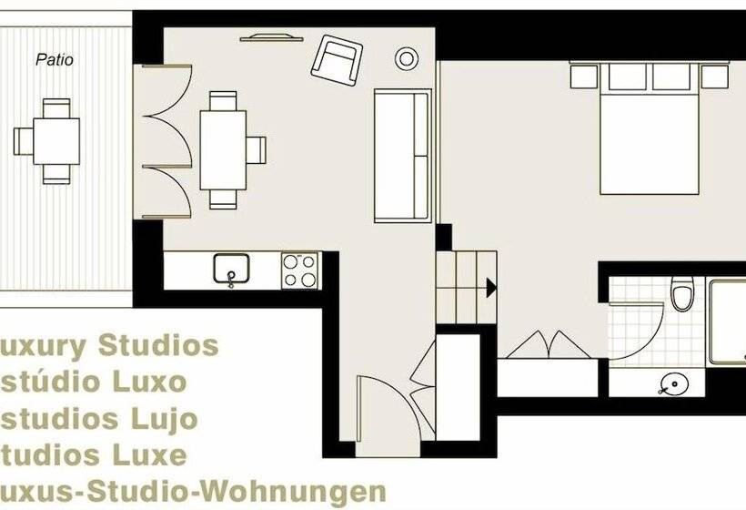 수피리어 스튜디오, Lisbon Serviced Apartments   Chiado Emenda