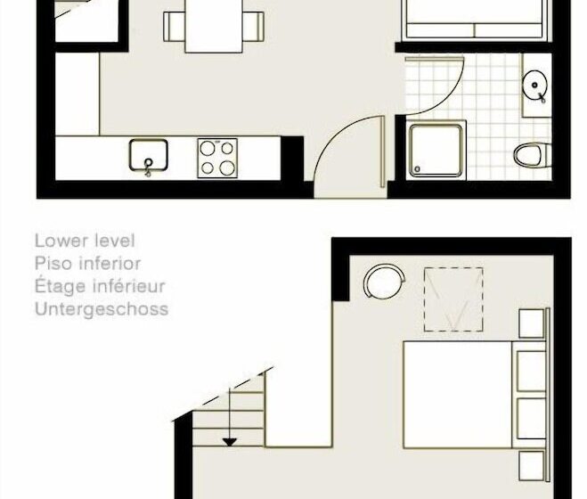 침실 1개 복층 룸, Lisbon Serviced Apartments Chiado Emenda