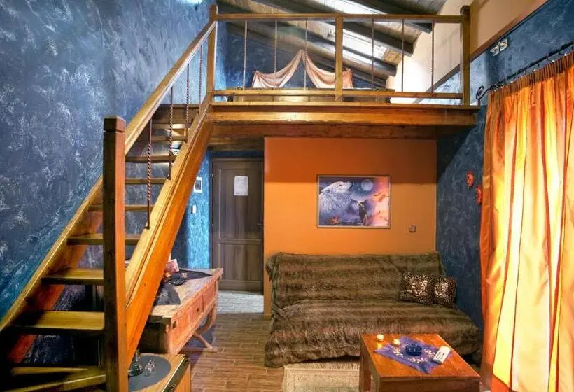 屋根裏部屋風スタンダードルーム, Ontas Guesthouse & Spa