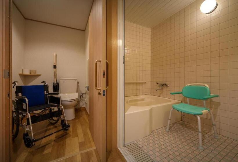 חדר סטנדרט מותאם לאדם עם מוגבלויות, Iizaka Onsen Surikamitei Ohtori