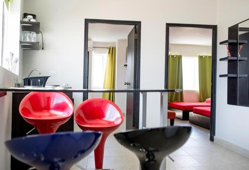 침실 2개 아파트, Caribbean Island