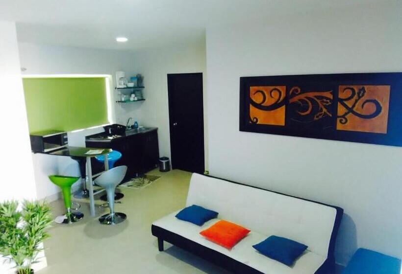 침실 2개 아파트, Caribbean Island