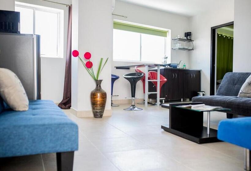 침실 2개 아파트, Caribbean Island