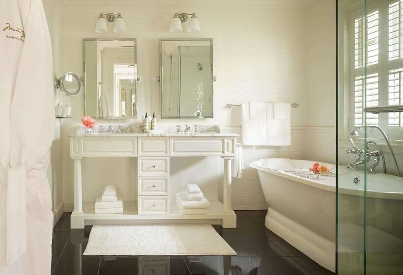 景色の見えるダブルベッドスタンダードルーム, Montage Palmetto Bluff