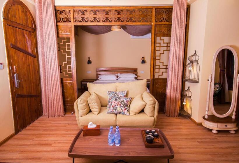 חדר משפחתי דלוקס, Yangshuo Coco Garden