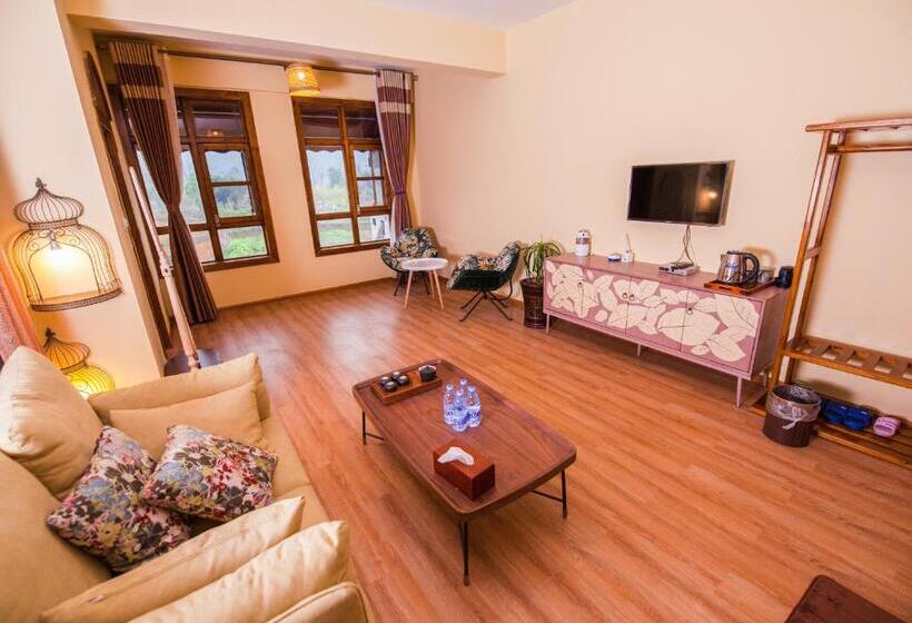 חדר משפחתי דלוקס, Yangshuo Coco Garden