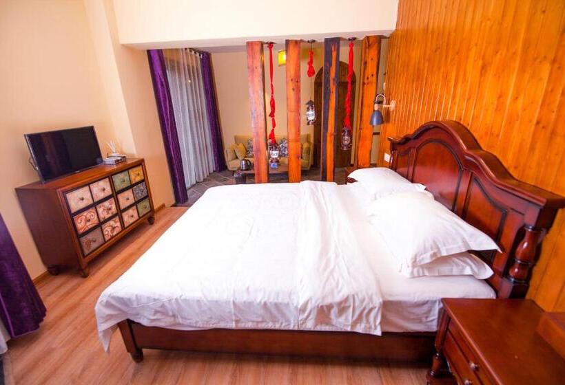 סוויטת 2 חדרי שינה, Yangshuo Coco Garden