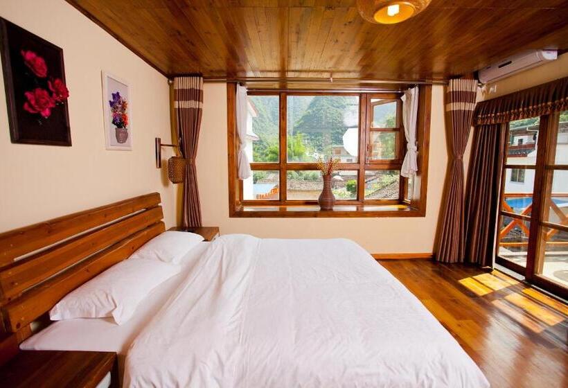 חדר סטנדרט עם מרפסת, Yangshuo Coco Garden