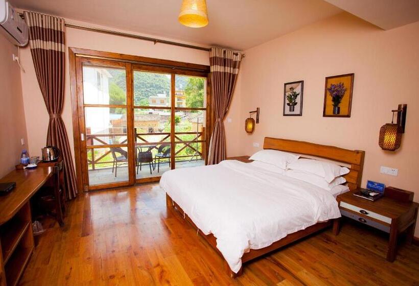 标准间带阳台, Yangshuo Coco Garden
