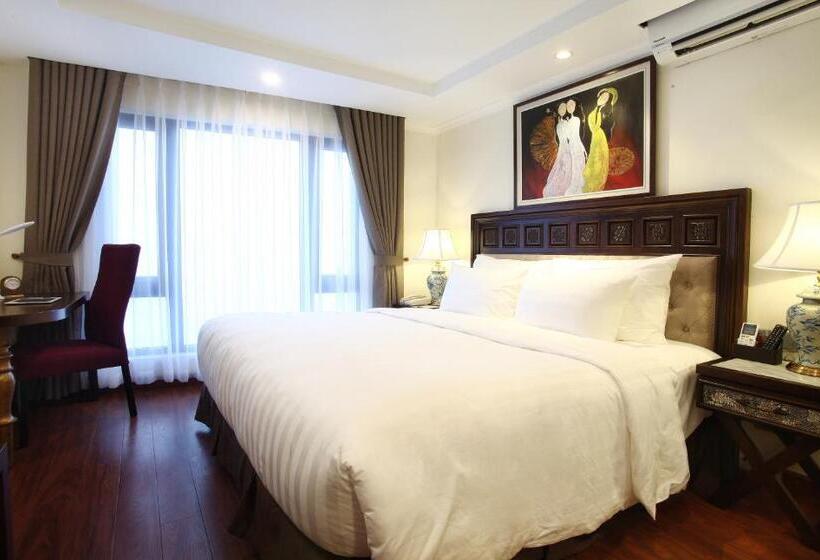اتاق لوکس با چشم‌انداز دریاچه, Paris Boutique Hotel Sapa