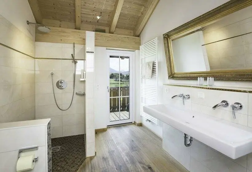 Standard-huone Vuoristonäkymä, Landhaus Kössel