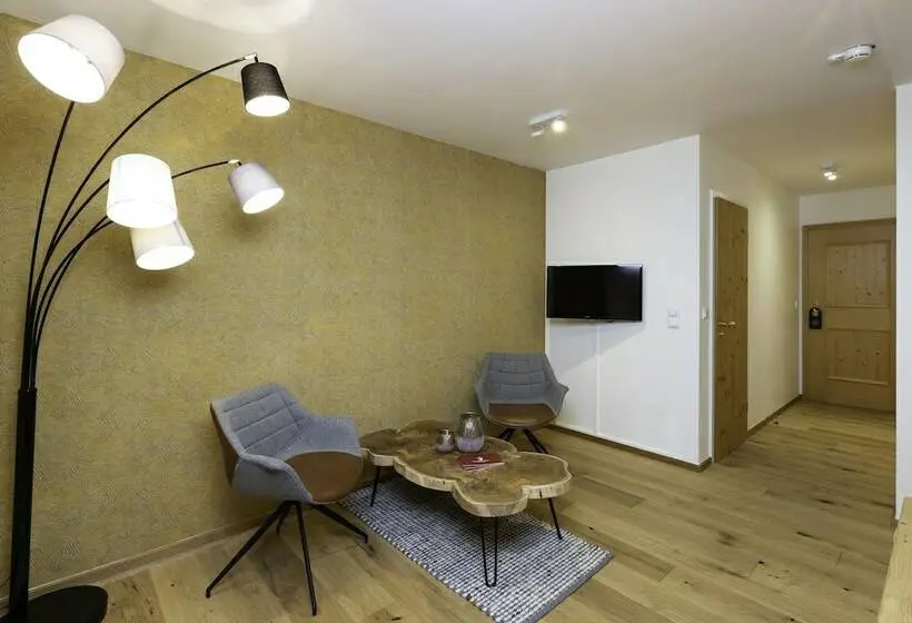 Standard-huone Vuoristonäkymä, Landhaus Kössel