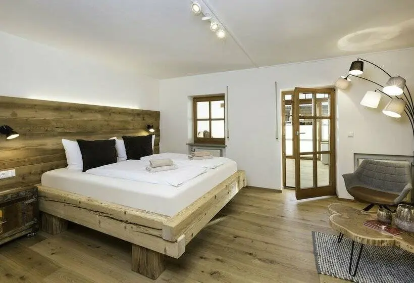 Standard-huone Vuoristonäkymä, Landhaus Kössel