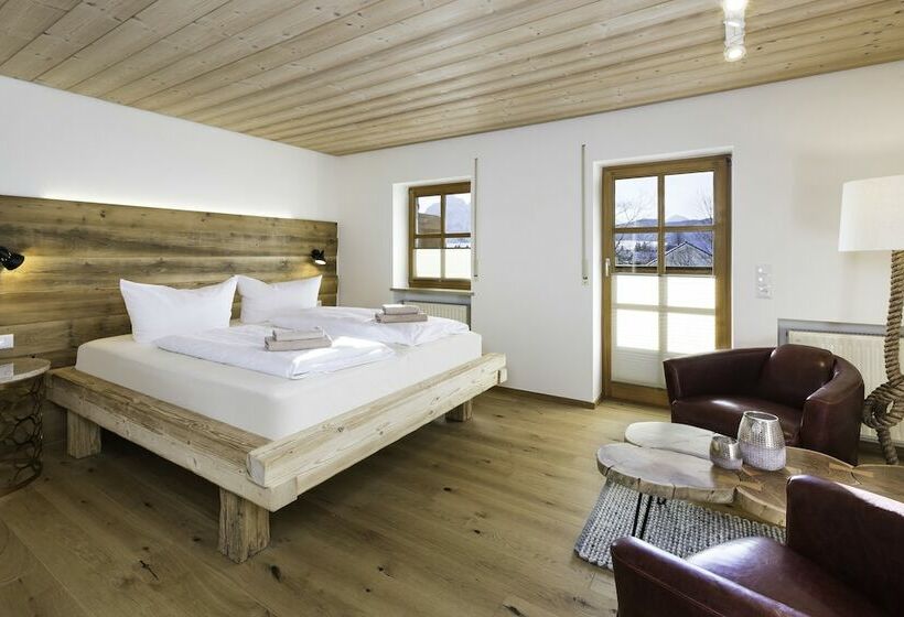 חדר סטנדרט נוף להרים, Landhaus Kössel