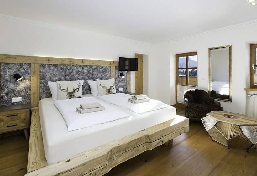 חדר סטנדרט נוף להרים, Landhaus Kössel