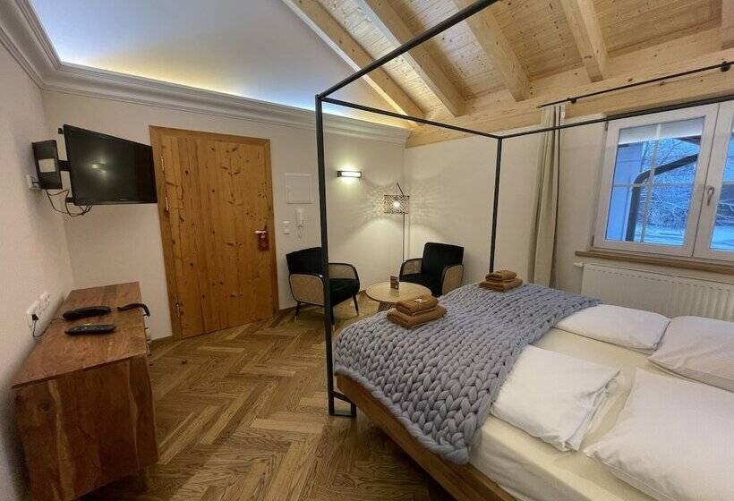 غرفة قياسية مطلة على الجبل, Landhaus Kössel