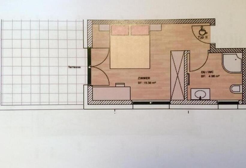 マウンテンビュースタンダードルーム, Piz Ot
