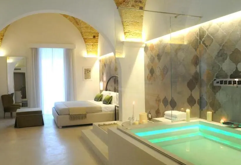キングサイズベッドのスイートルーム, La Dimora Delle Fate Luxury & Spa