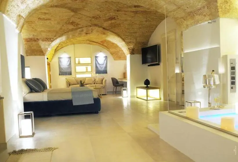 キングサイズベッドのスイートルーム, La Dimora Delle Fate Luxury & Spa