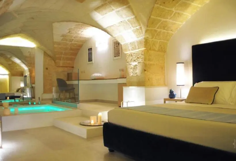キングサイズベッドのスイートルーム, La Dimora Delle Fate Luxury & Spa