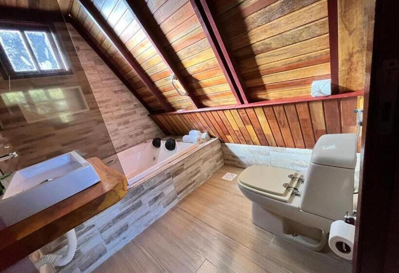Шале Superior 1 Спальня, Villa Vintage Campos   Piscina E Opções De Suites Com Hidromassagem