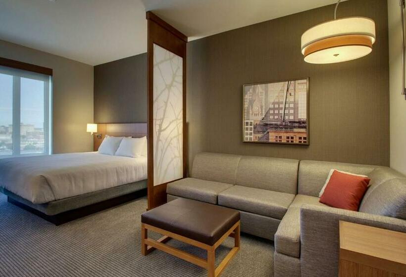 带大床的标准间, Hyatt Place Milwaukee Downtown