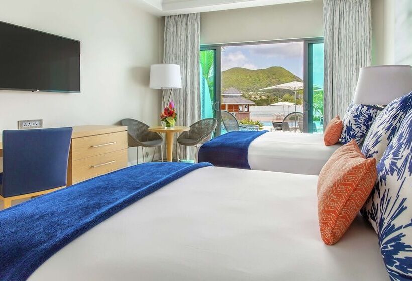اتاق استاندارد با 2 تخت دوبل, Harbor Club St. Lucia, Curio Collection By Hilton