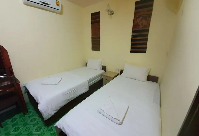 バルコニー付きスタンダードルーム, Vang Vieng Garden Bungalow