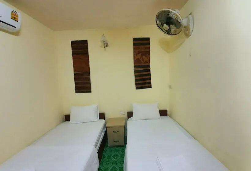 バルコニー付きスタンダードルーム, Vang Vieng Garden Bungalow