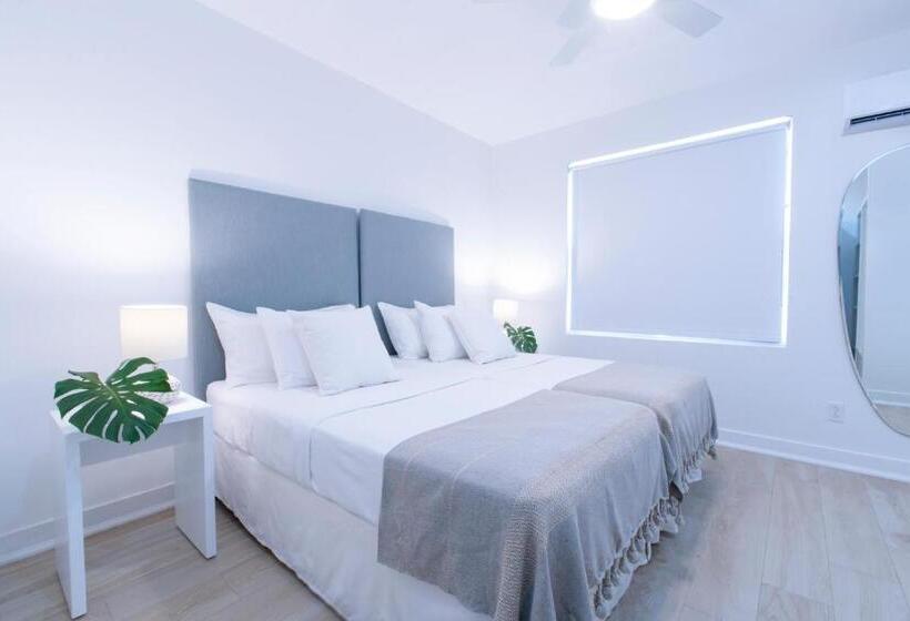 آپارتمان 1 خوابه با چشمانداز باغ, Mullins Grove Luxury Apartments