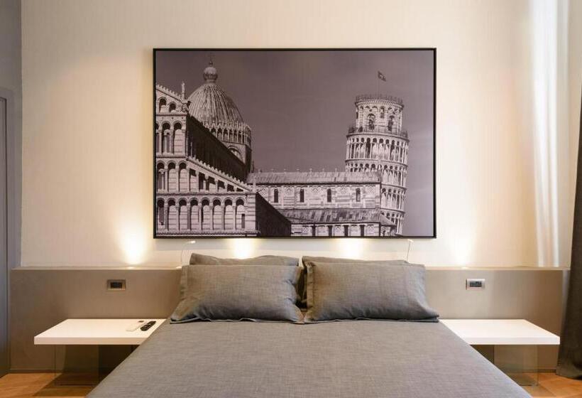 キングサイズベッドのデラックスルーム, Palazzo Vasarri   Luxury Design Suites