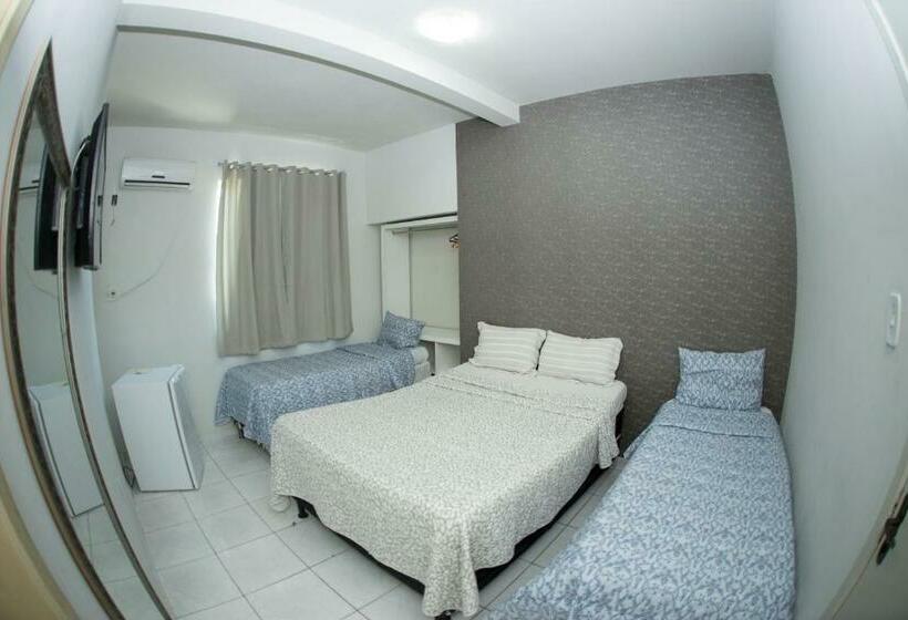 Четырехместный Номер Стандарт, Pousada Aracaju