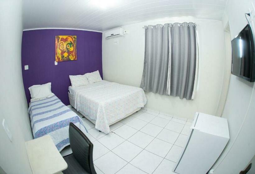 Номер Стандарт Трехместный, Pousada Aracaju