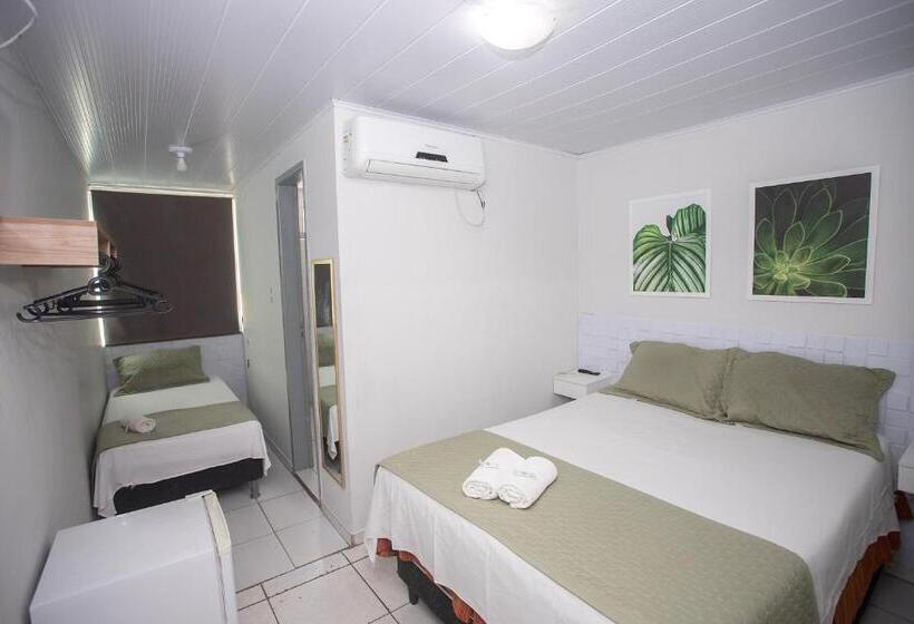 Номер Стандарт Трехместный, Pousada Aracaju