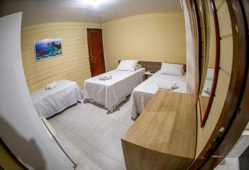 Номер Стандарт Трехместный, Pousada Corais