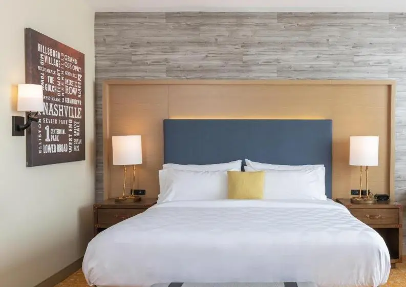 キングサイズベッドのスタンダードルーム, Holiday Inn & Suites Nashville Downtown Broadway